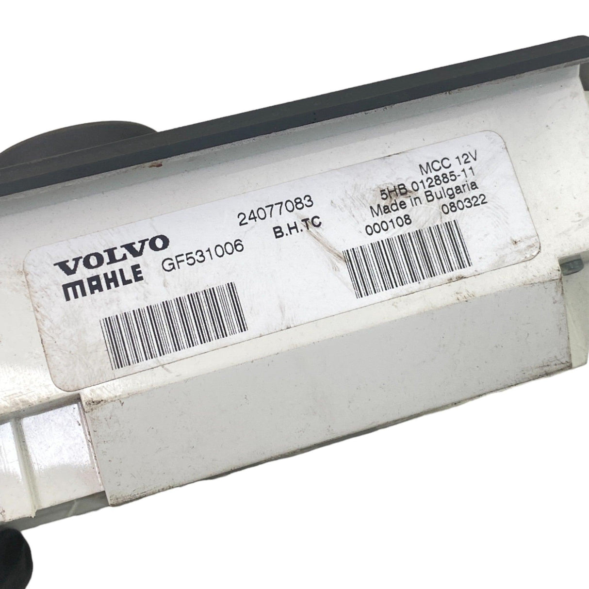24077083 Genuine Volvo A/C Control Unit - Second Truck Parts