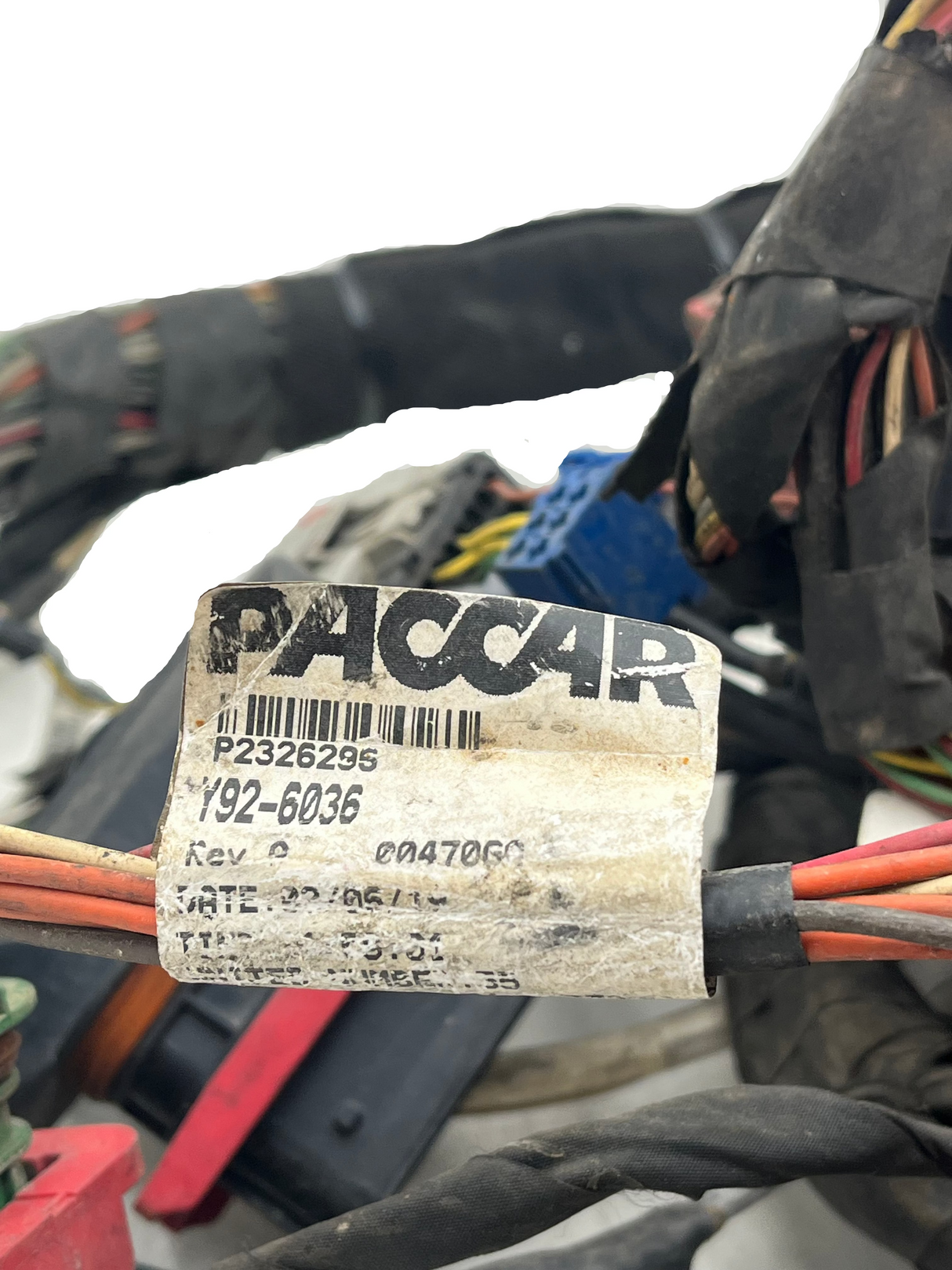 Y92-6036 Genuine Paccar Wiring Harness
