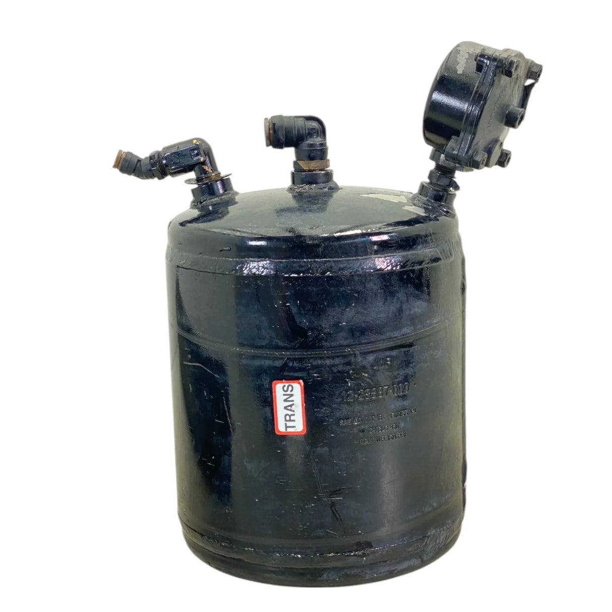 12-29887-000 Genuine Freightliner Aluminum Air Tank 620 Cubic Inch 12''x9'' - Second Truck Parts