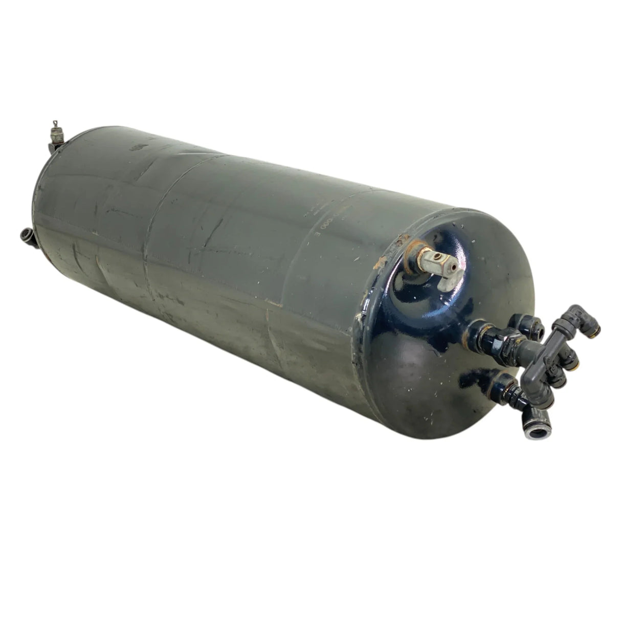 12-18860-000 Genuine Freightliner Split Steel Air Tank 1730 cu. in. 29 1/2" - Second Truck Parts