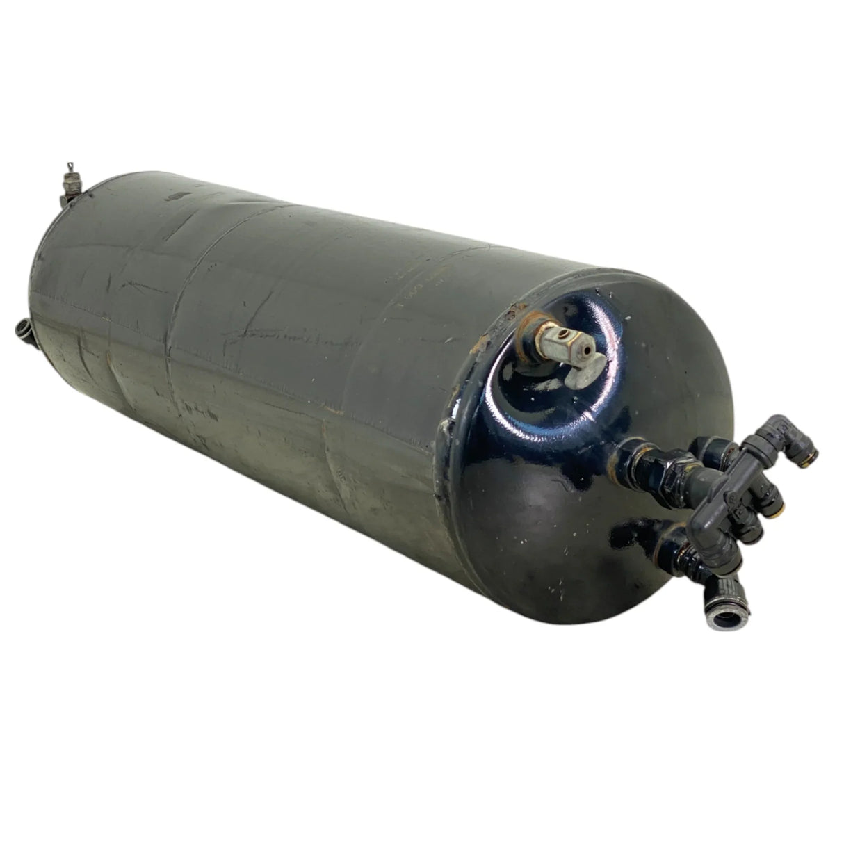 12-18860-000 Genuine Freightliner Split Steel Air Tank 1730 cu. in. 29 1/2" - Second Truck Parts