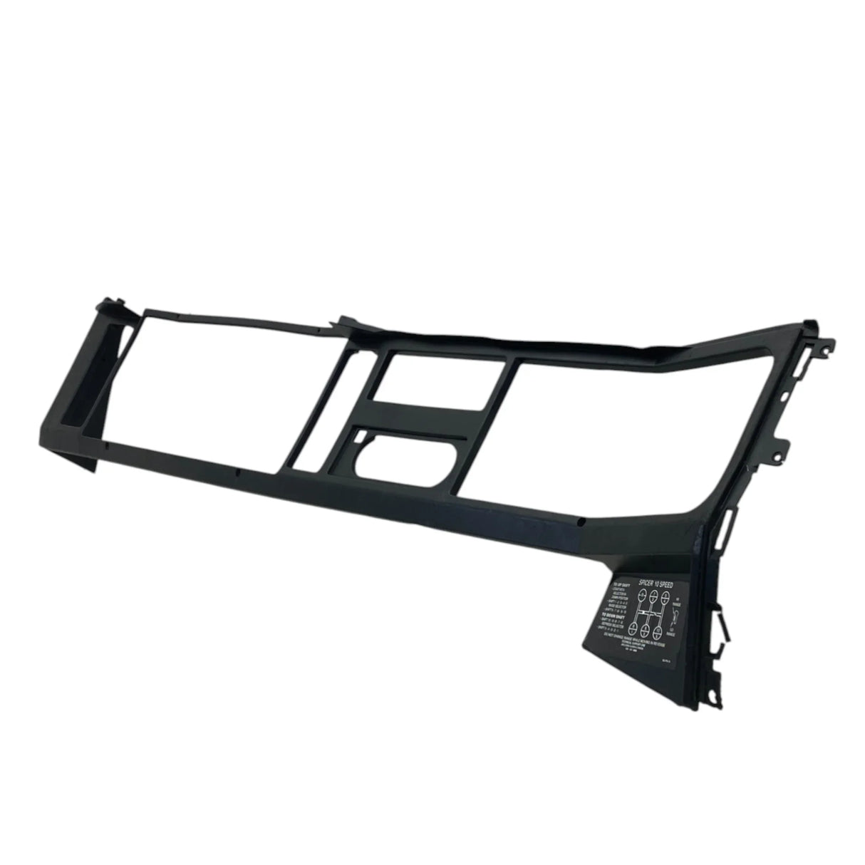 3539821C91 Genuine International Left Cover Instrument Panel Lower Black - Second Truck Parts