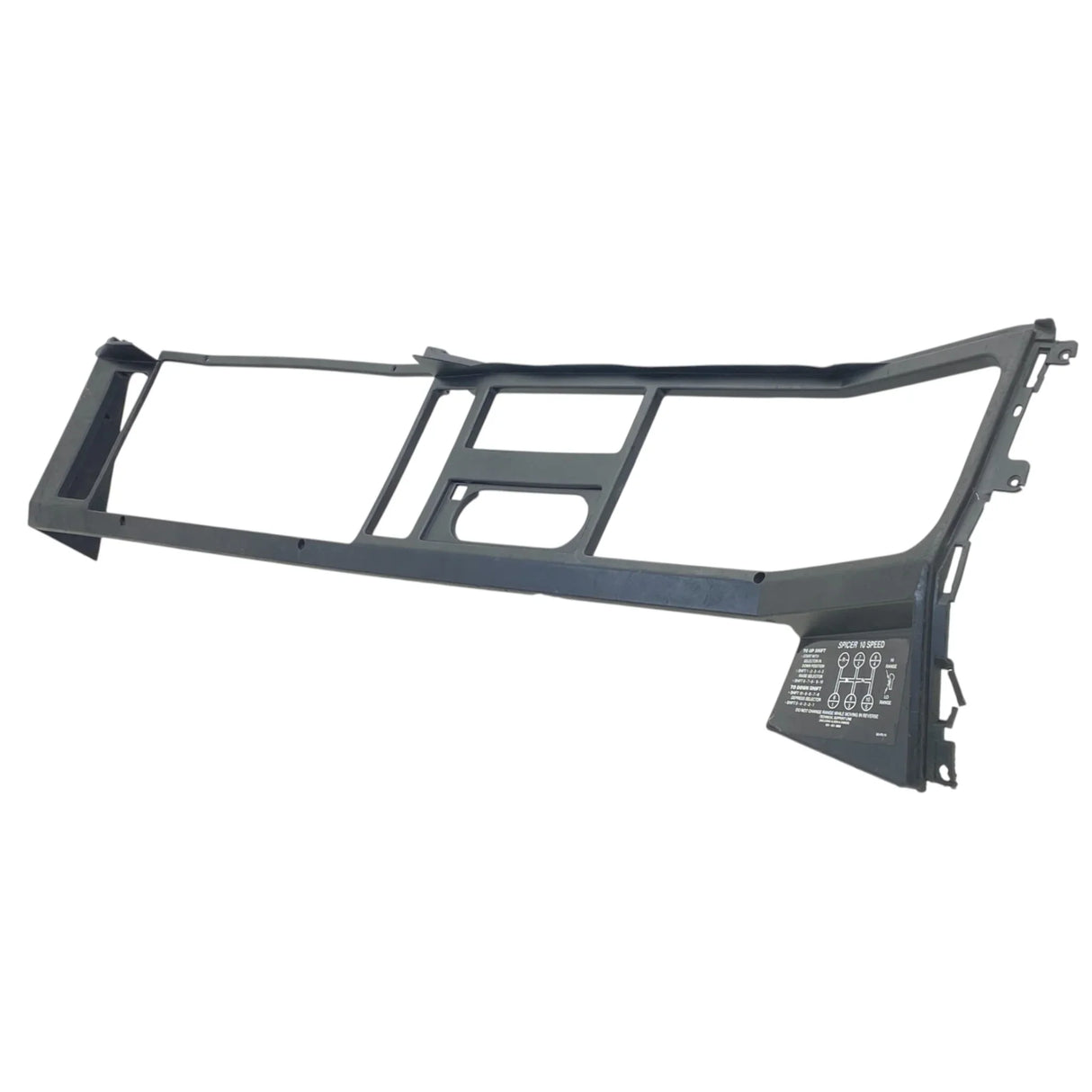 3539821C91 Genuine International Left Cover Instrument Panel Lower Black - Second Truck Parts