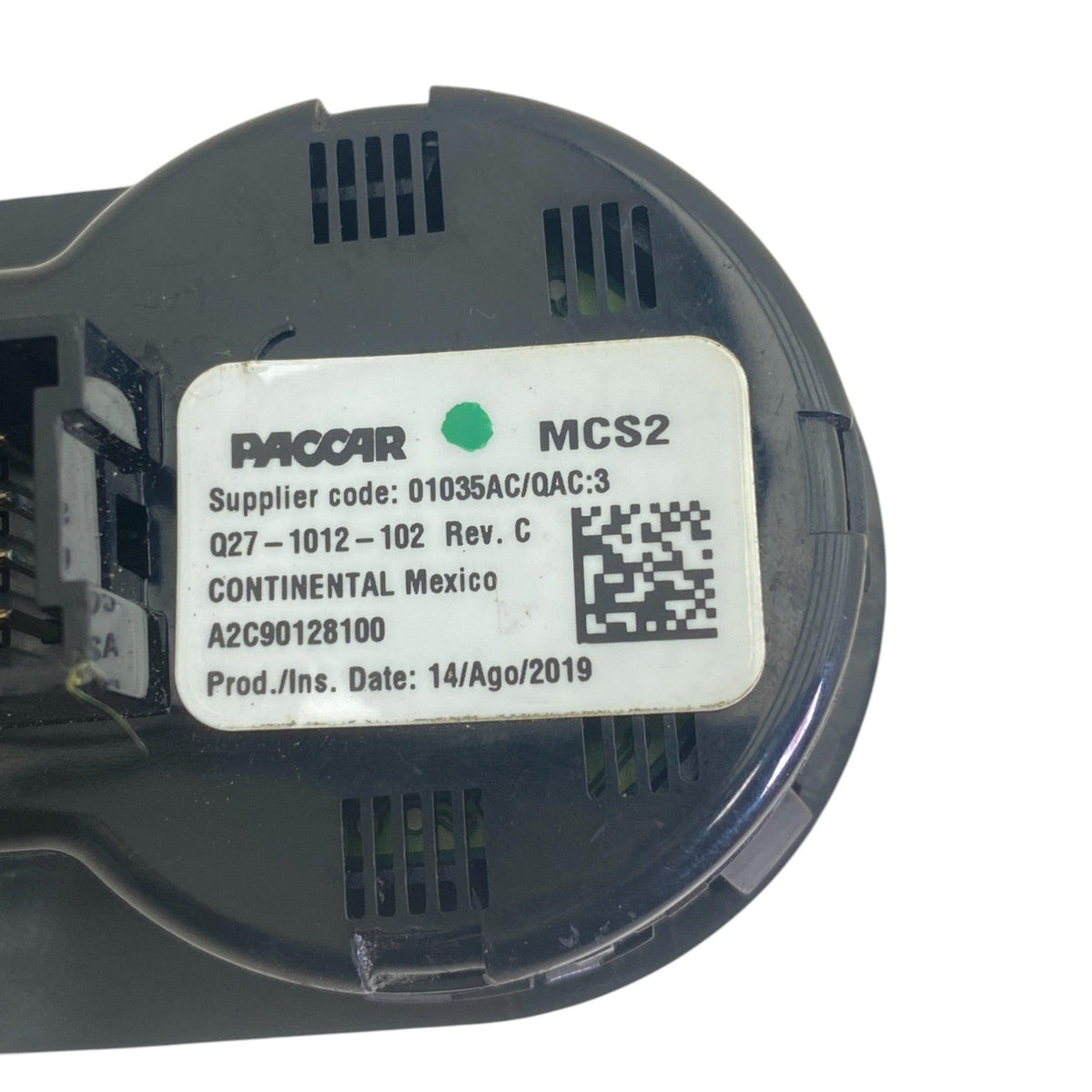 Q27-1012-102 Genuine Paccar Menu Control Dash - Second Truck Parts