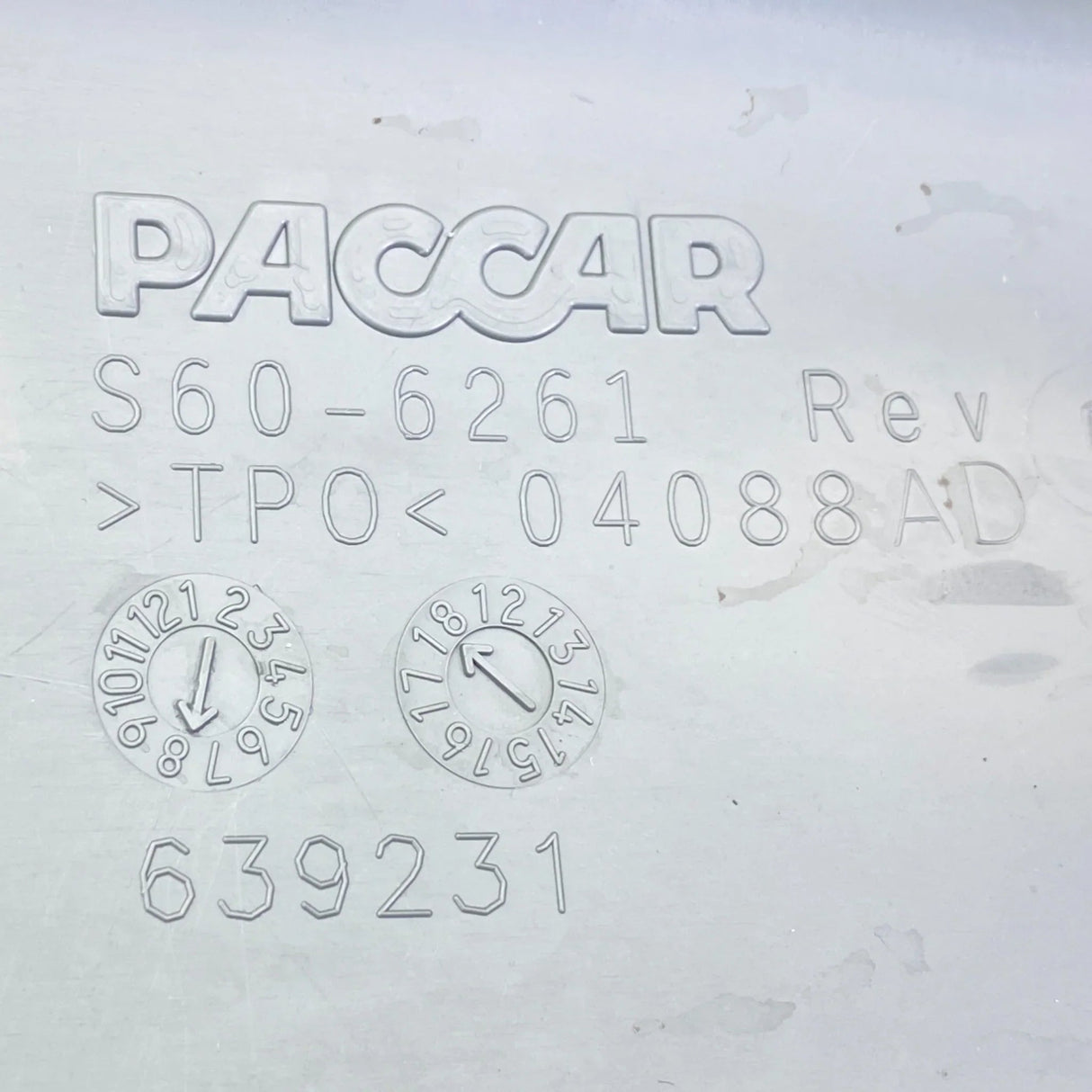 S60-6261-671 Genuine Paccar Interior Kick Panel Trim