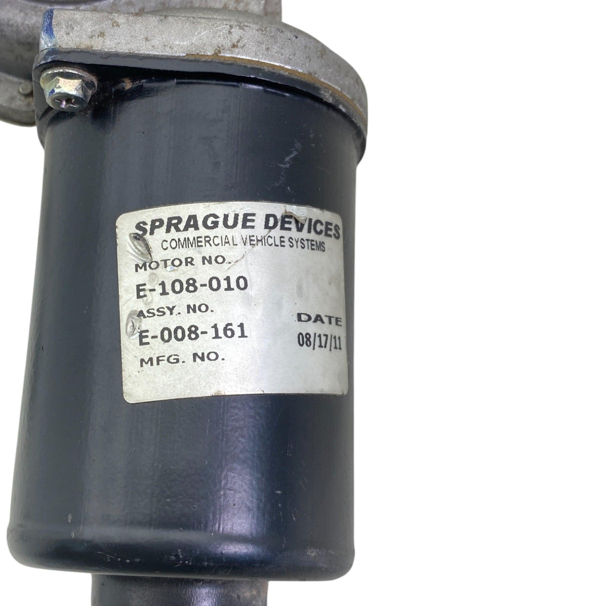 E-108-010 Genuine Paccar Windshield Wiper Motor - Second Truck Parts