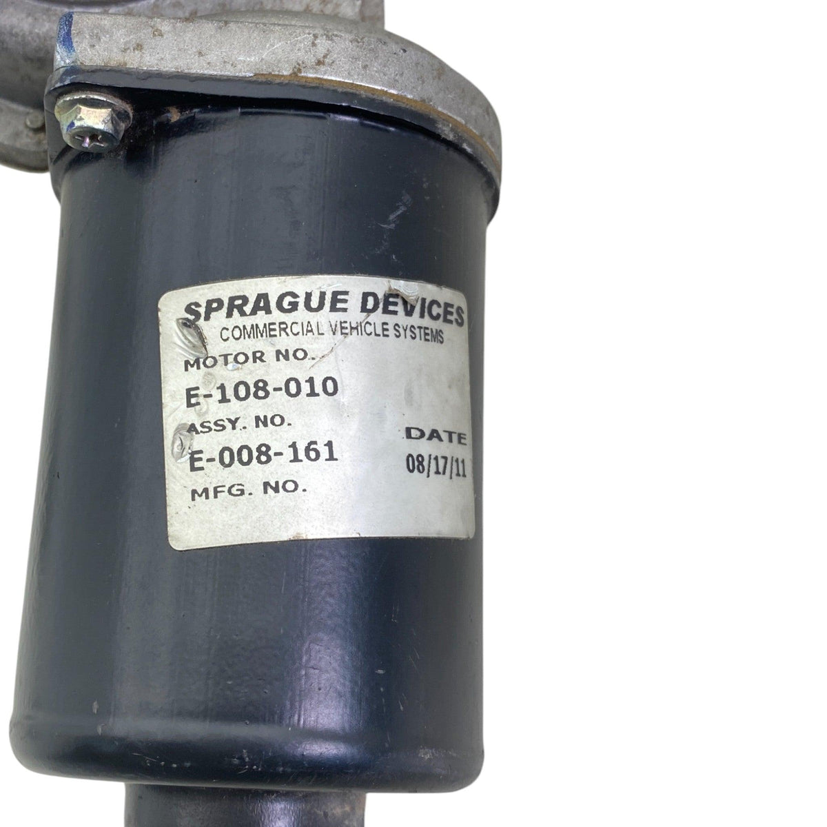 E-108-010 Genuine Paccar Windshield Wiper Motor - Second Truck Parts