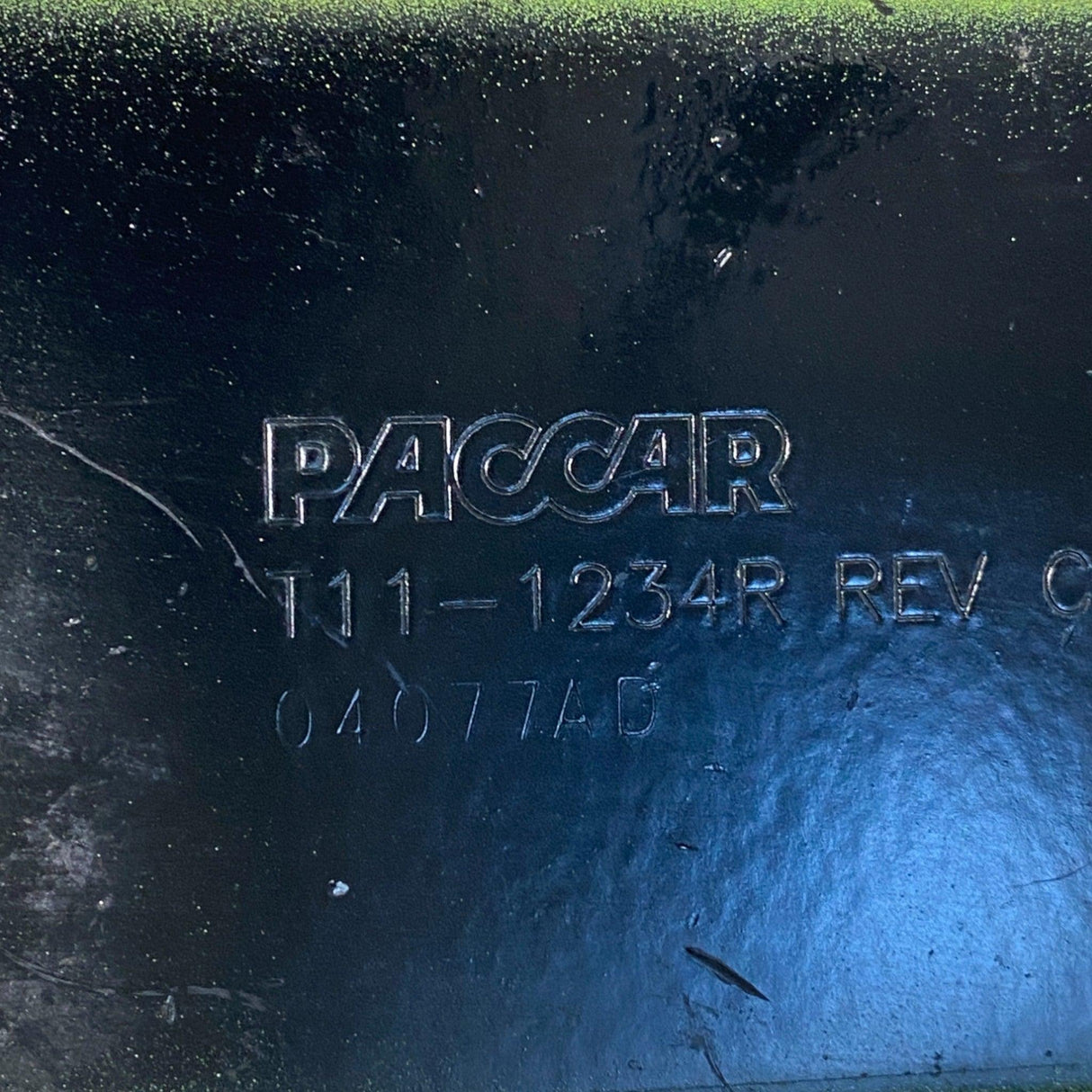 T11-1234R Genuine Paccar Right Bracket Extender Backwall - Second Truck Parts