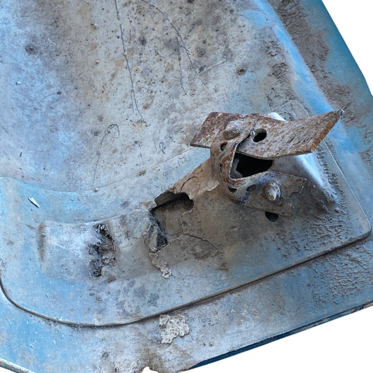 F6HT-16C1711 Genuine Sterling Right Hand Blue Fender Extension - Second Truck Parts