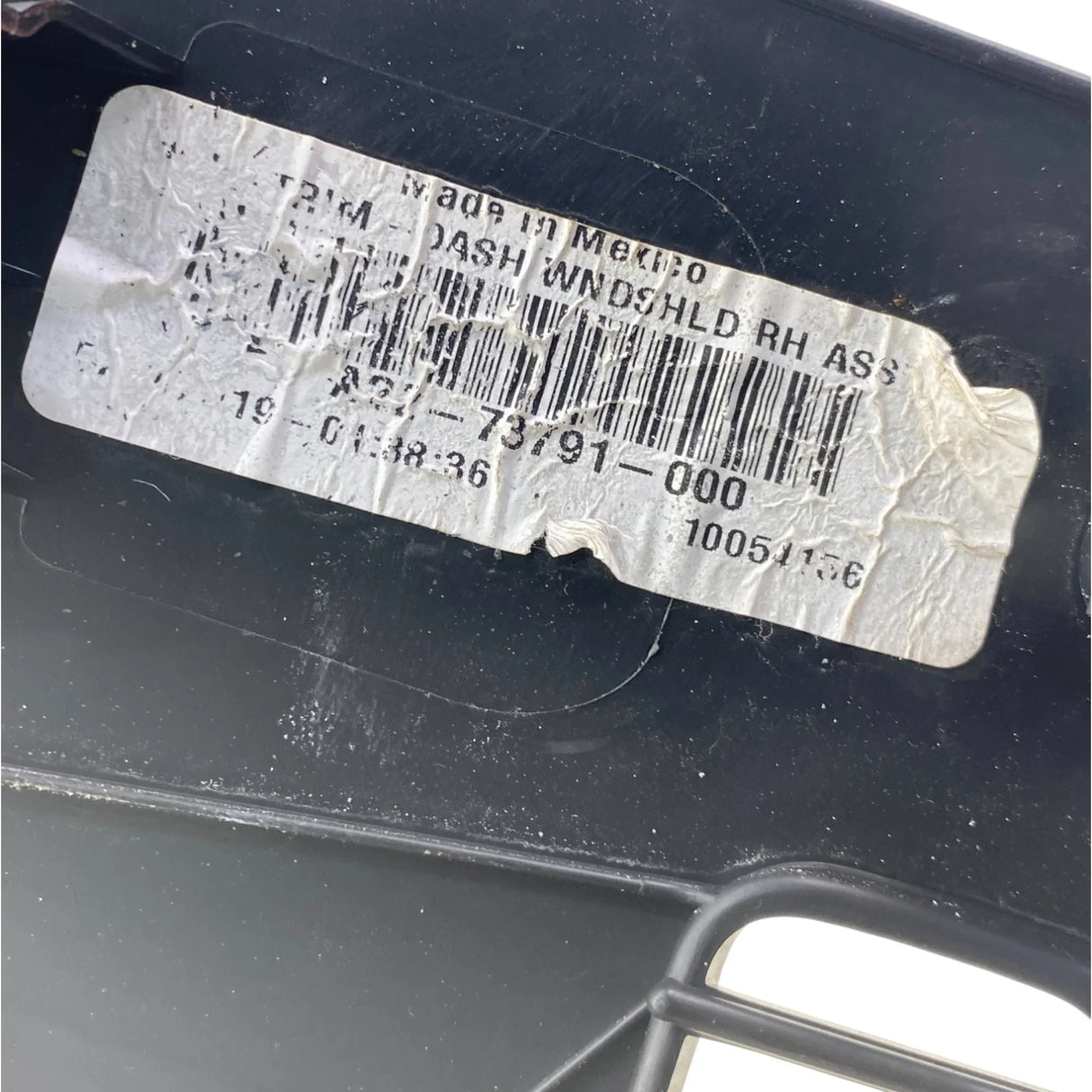 A22-73791-000 Genuine Freightliner Right Windshield Dash Trim Panel - Second Truck Parts
