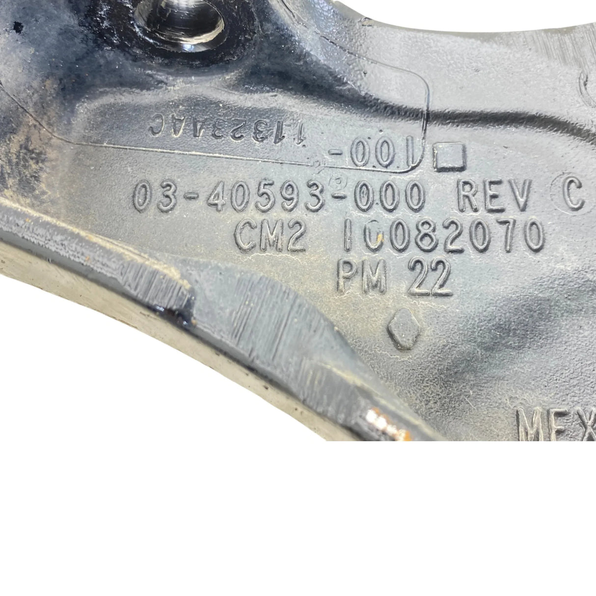 03-40593-000 Genuine Freightliner Fuel Surge Tank Mounting Bracket - Second Truck Parts