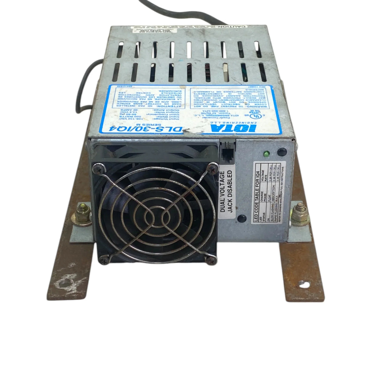 DLS-30/IQ4 Genuine Iota Automatic Battery Charger Power Supply 12 Volt 30 Amp - Second Truck Parts