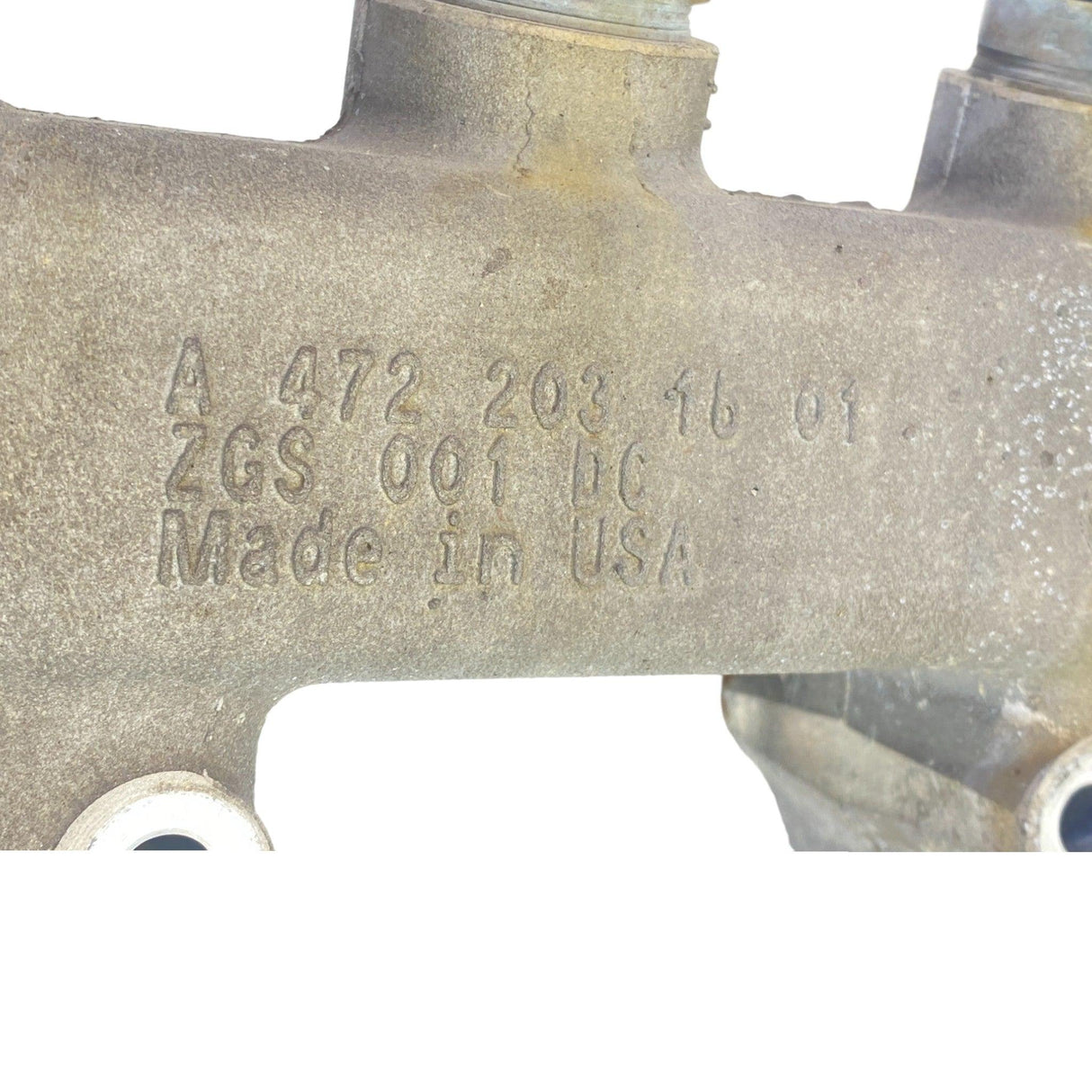 A4722031601 Genuine Detroit Diesel Engine EGR Manifold - Second Truck Parts