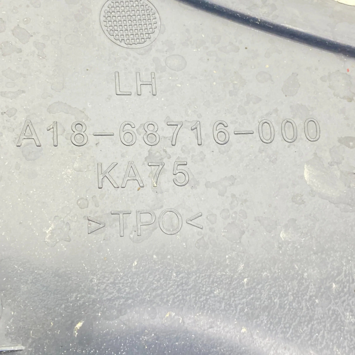 A18-68716-000 Genuine Freightliner Left A-Pillar Upper Cover - Second Truck Parts