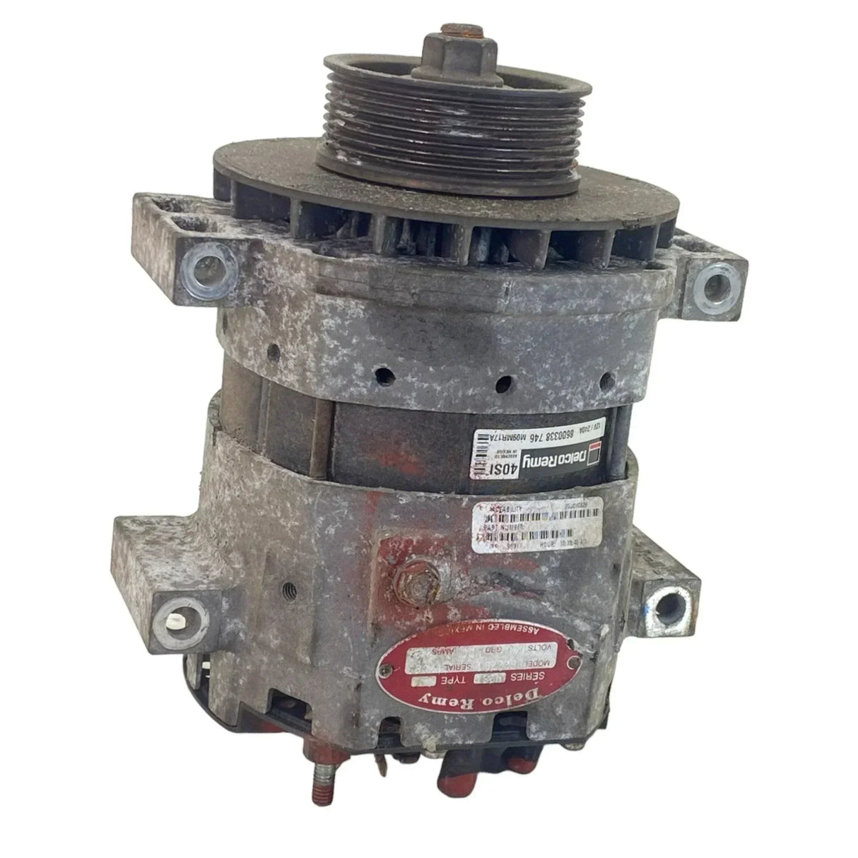 DRA8600338 Genuine Delco Remy Alternator 12V 240A - Second Truck Parts