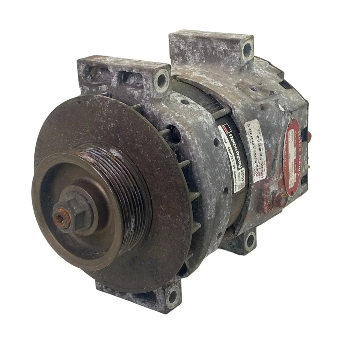 DRA8600338 Genuine Delco Remy Alternator 12V 240A - Second Truck Parts