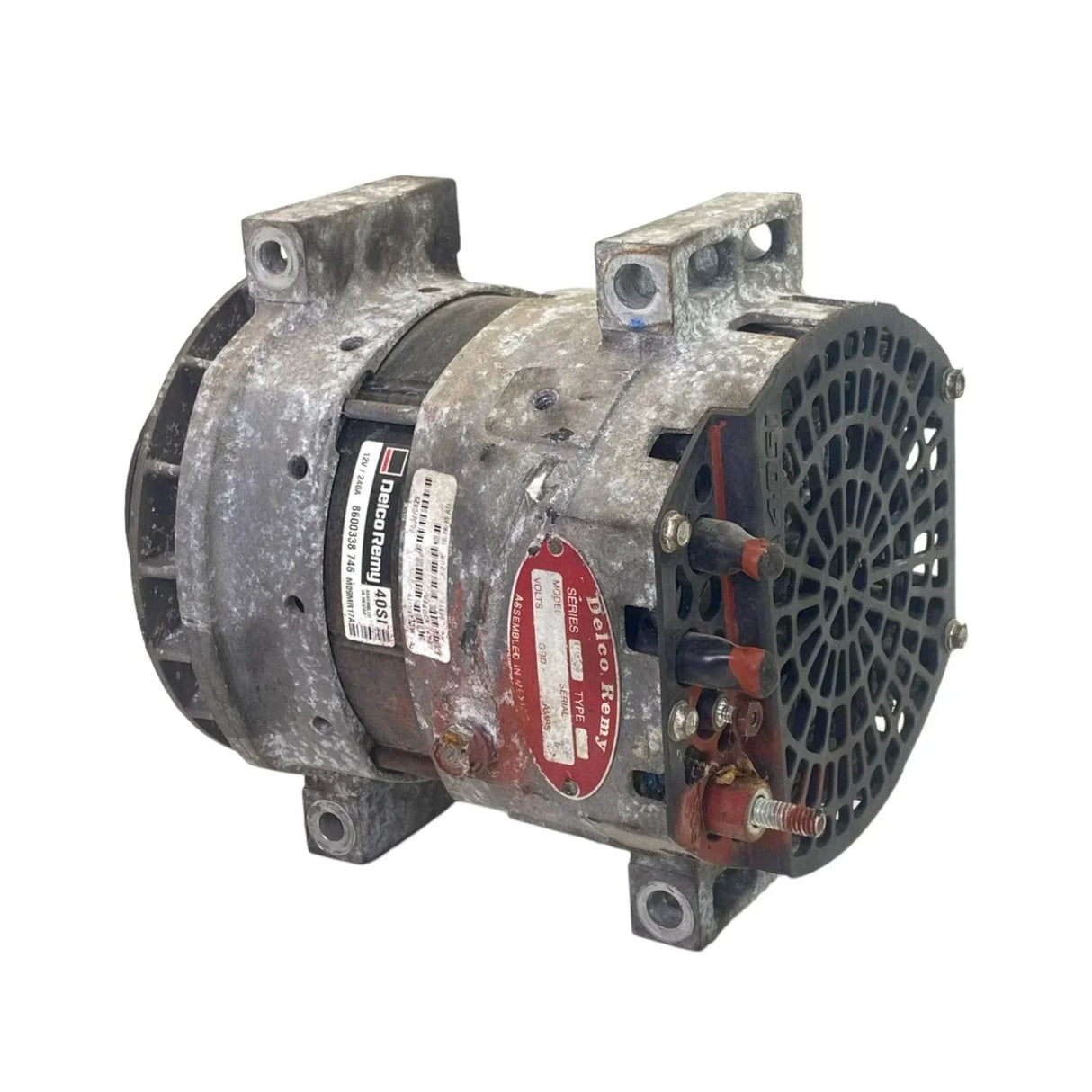DRA8600338 Genuine Delco Remy Alternator 12V 240A - Second Truck Parts