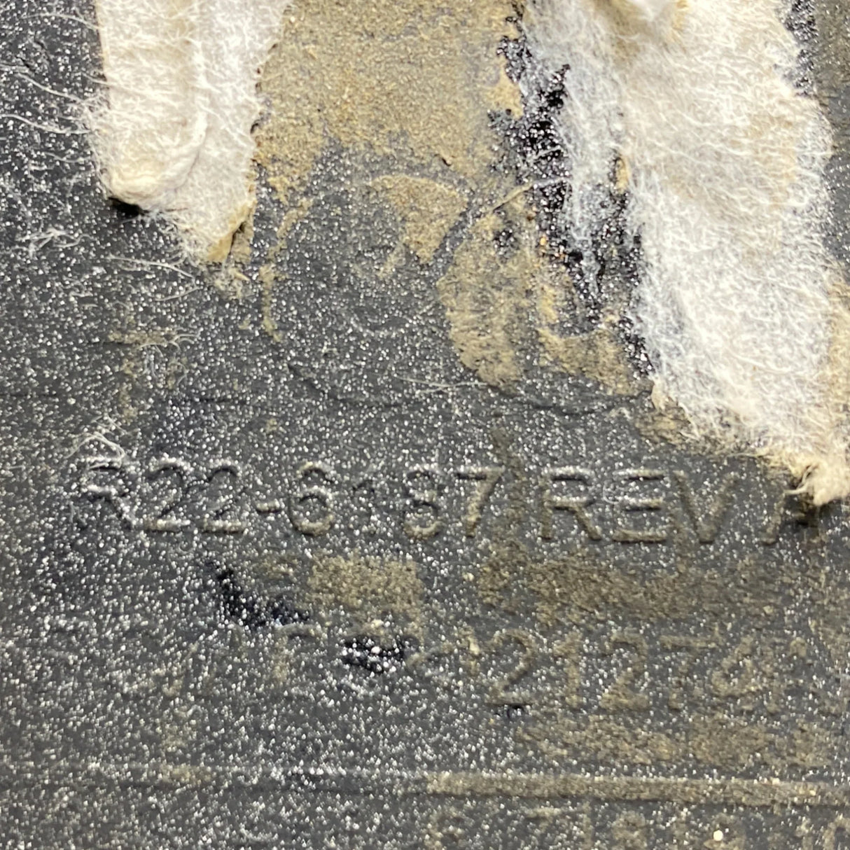 R22-6187 Genuine Kenworth Left Plastic Cowl Gray - Second Truck Parts