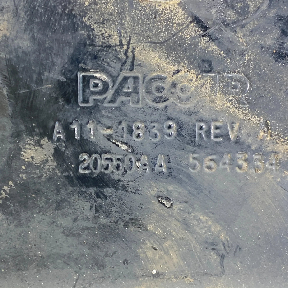 A11-1839 Genuine Paccar Front Left Side Bracket Engine - Second Truck Parts