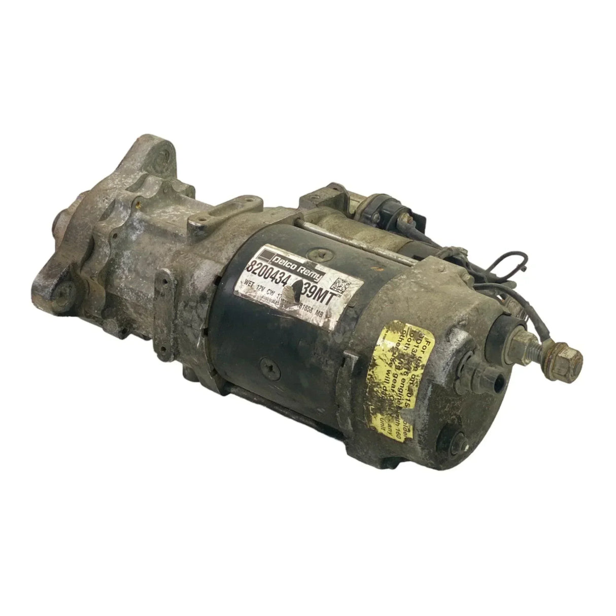 8200082 Genuine Delco Remy Starter Motor 39MT 12V - Second Truck Parts