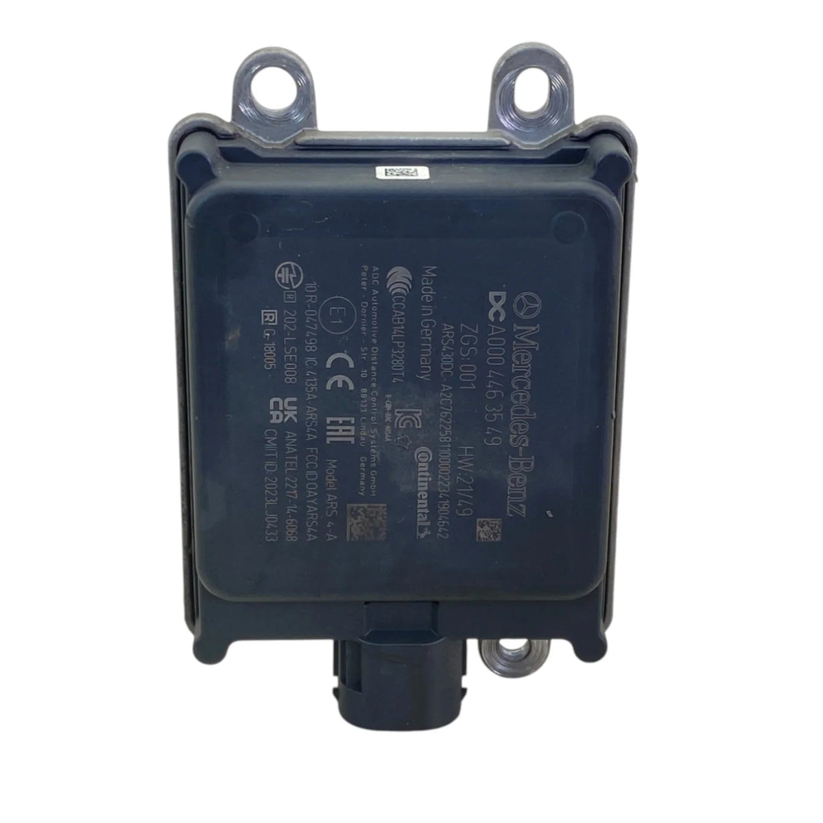 A0004463549 Genuine Mercedes-Benz Distance Radar Control Unit - Second Truck Parts