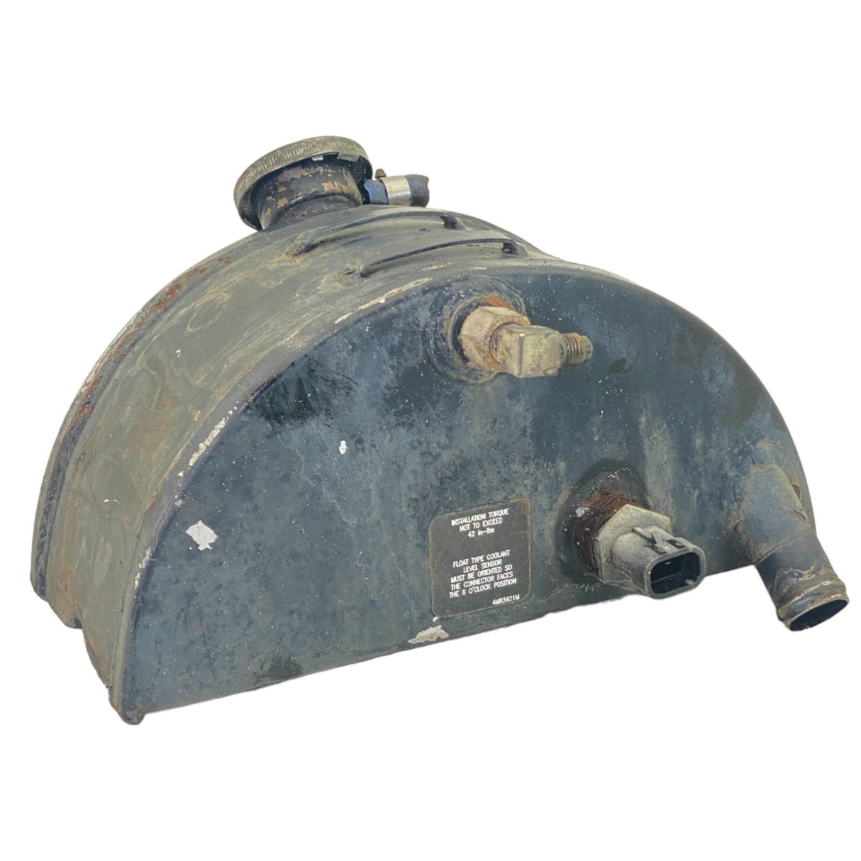 76MF523 Genuine Mack Upper Coolant Surge Tank - Second Truck Parts