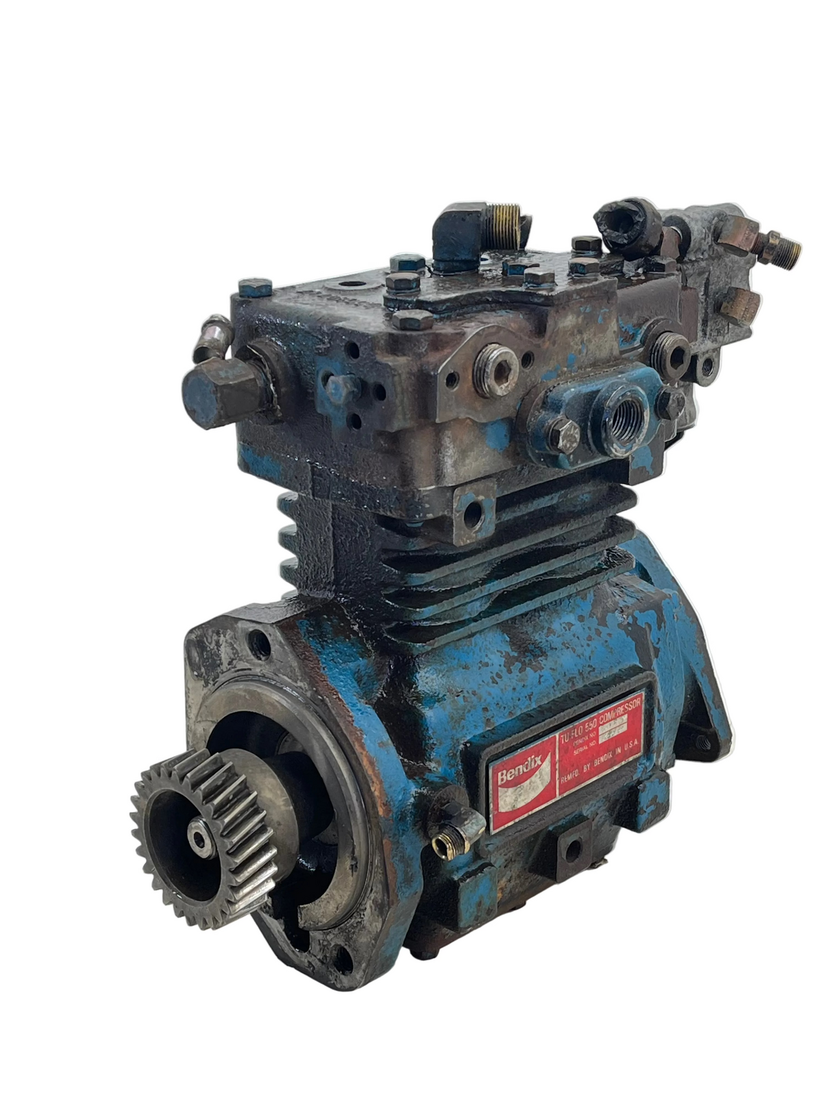 5004613 Genuine Bendix Air Brake Compressor TF-550 - Second Truck Parts