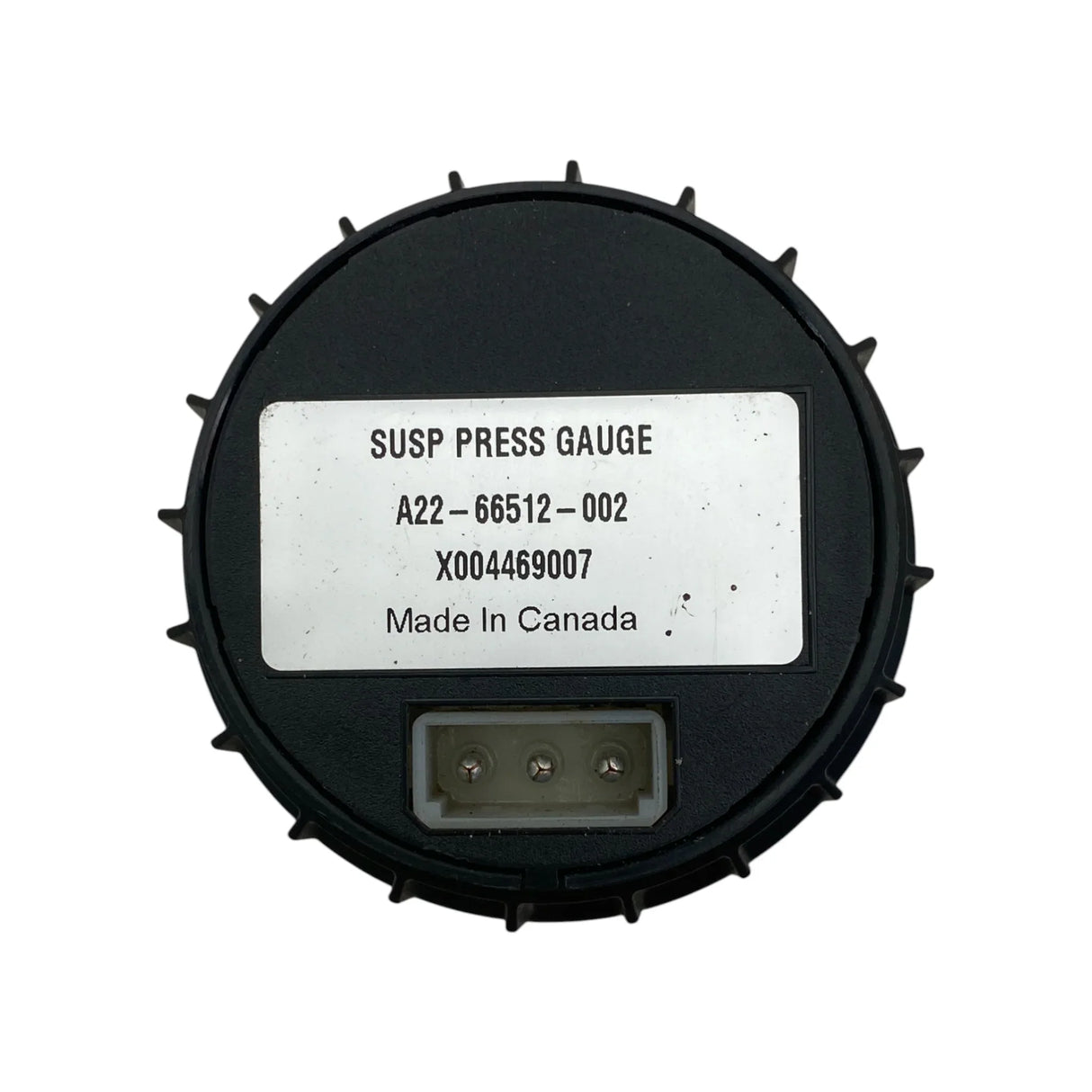 A22-66512-002 Genuine Freightliner Air Pressure Gauge Suspension Pressure 1 - Second Truck Parts