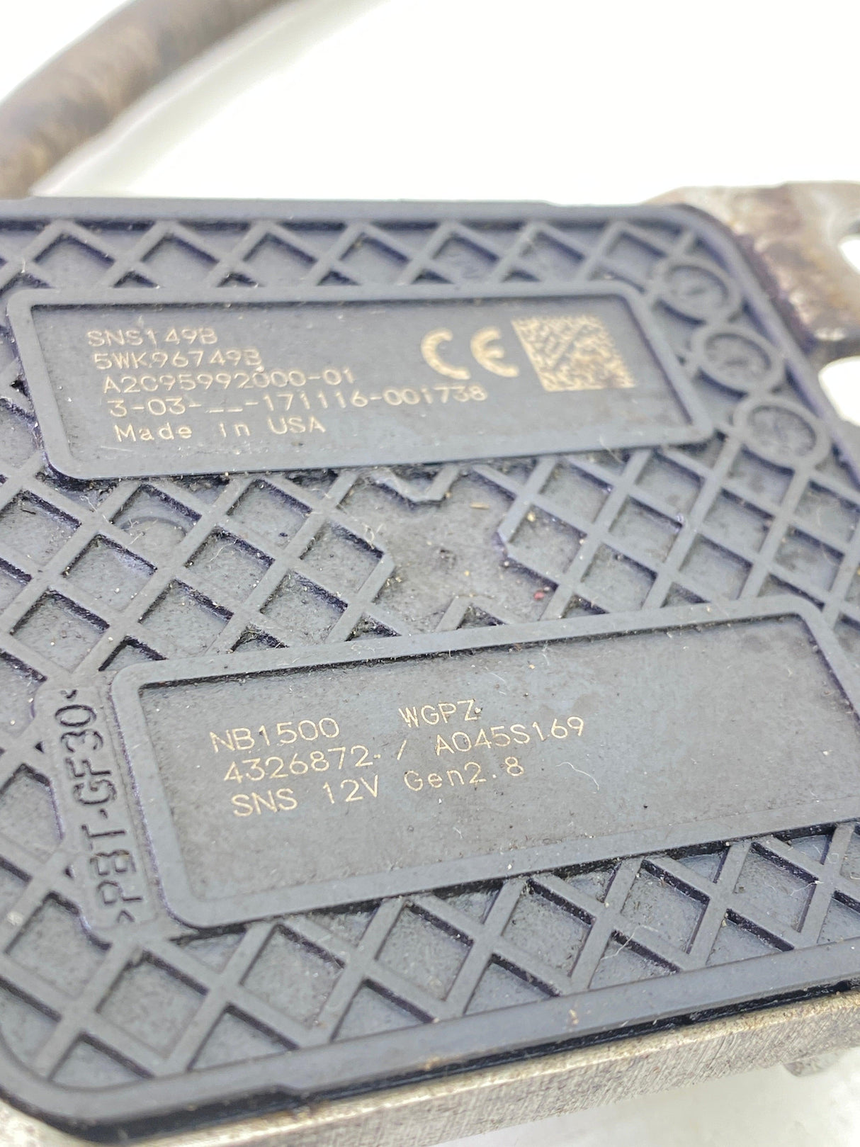 4326872 Genuine Paccar Nox Nitrogen Oxide Sensor - Second Truck Parts