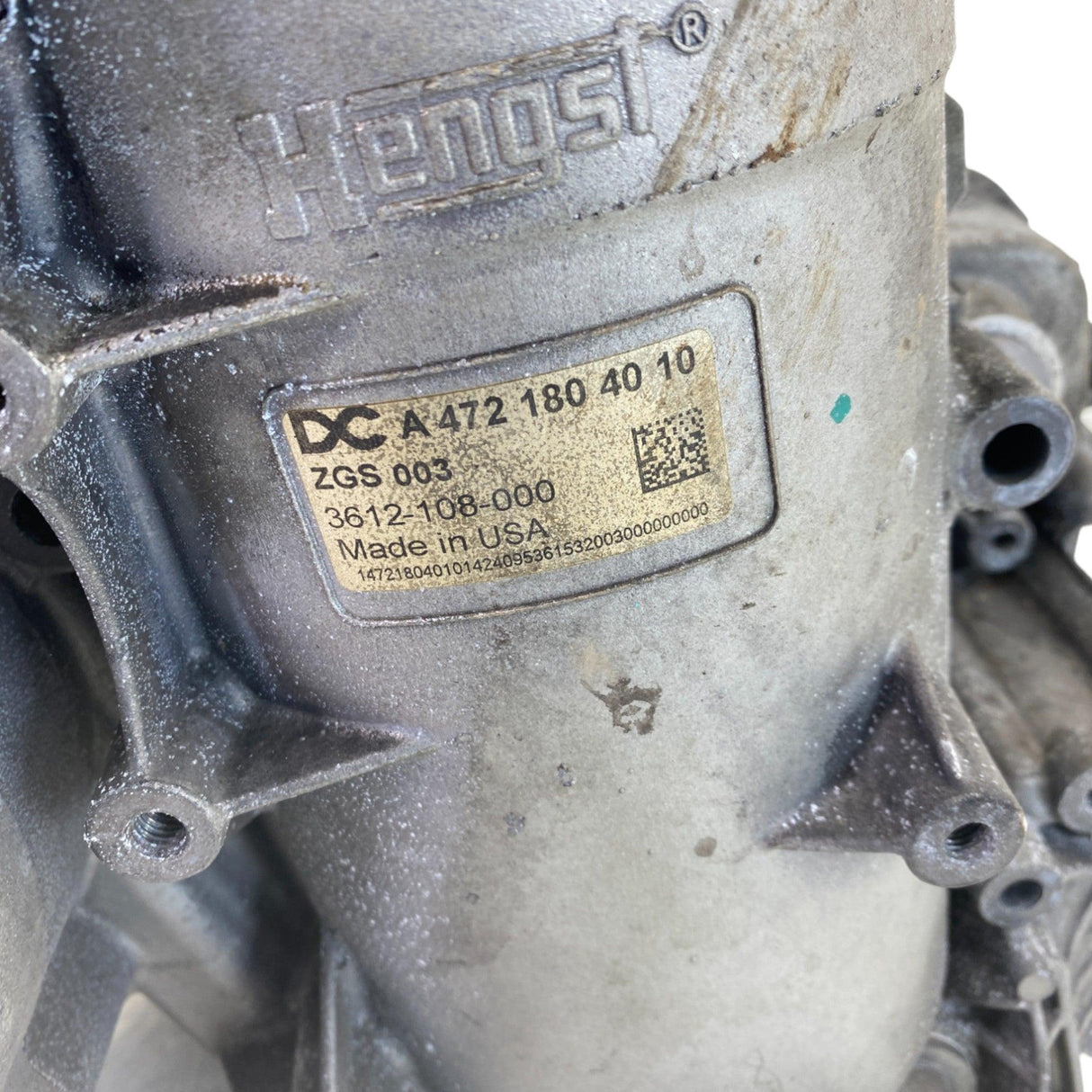 A4721804010 Genuine Detroit Diesel Oil Coolant Module Water Pump - Second Truck Parts