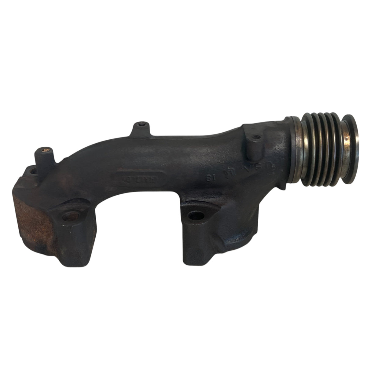 A4711422701 Genuine Detroit Diesel Engine Exhaust Manifold End - Second Truck Parts
