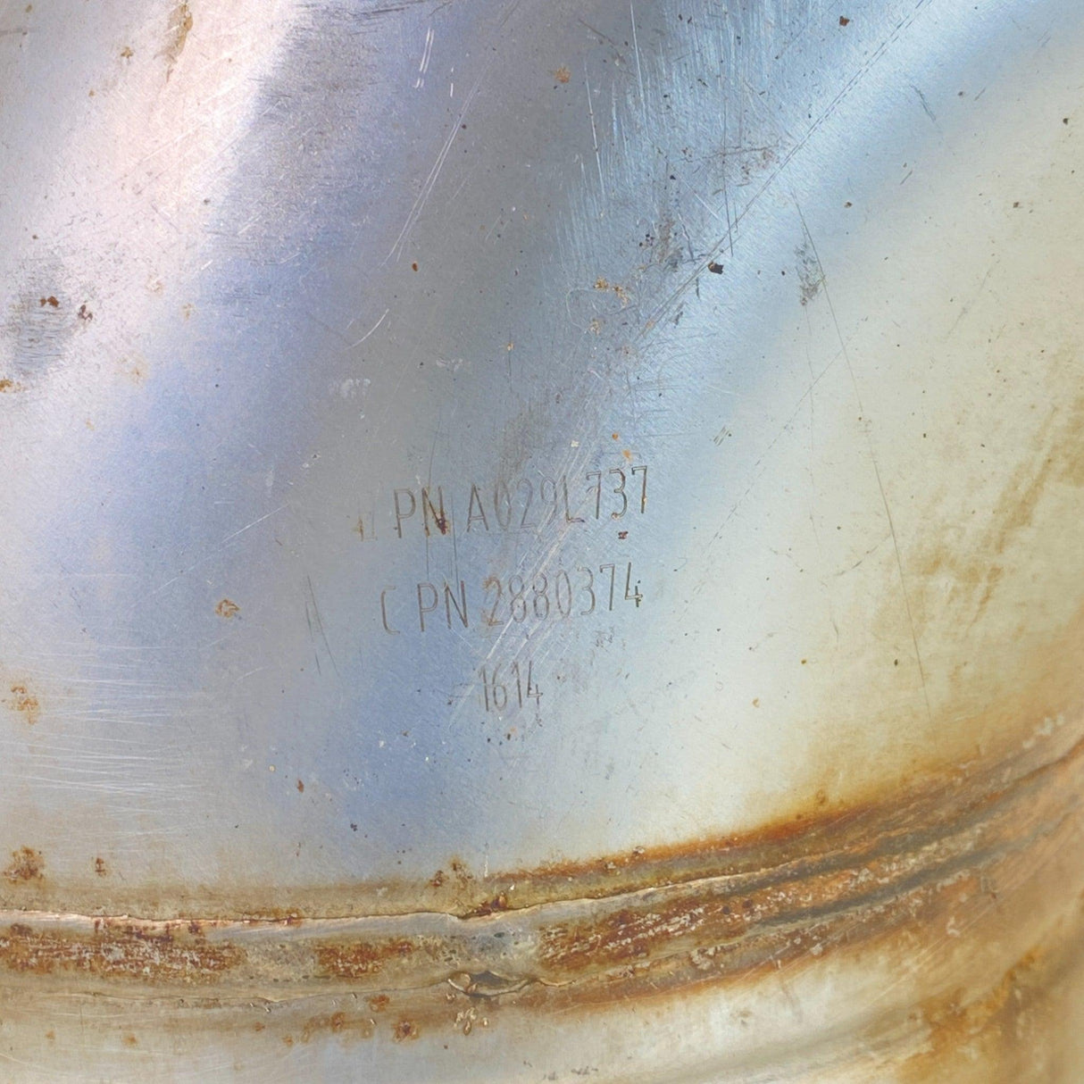 2880374 Genuine Cummins Exhaust Elbow - Second Truck Parts