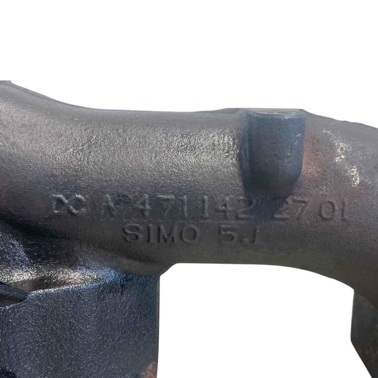A4711422701 Genuine Detroit Diesel Engine Exhaust Manifold End - Second Truck Parts