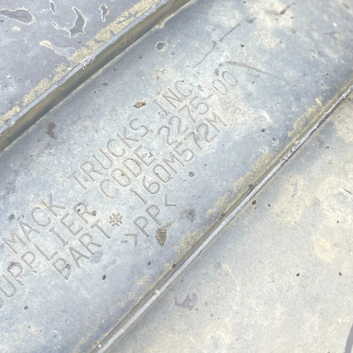 16QM572M Genuine Mack Extension Fender - Second Truck Parts