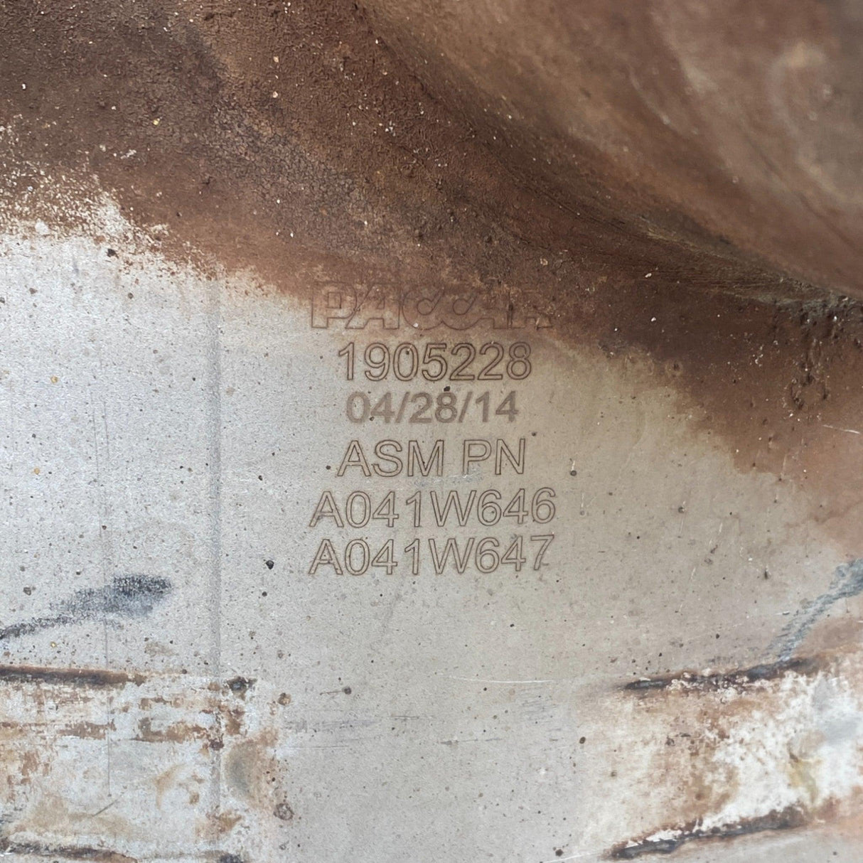 A041W646 Genuine Paccar Diesel Particulate Filter - Second Truck Parts