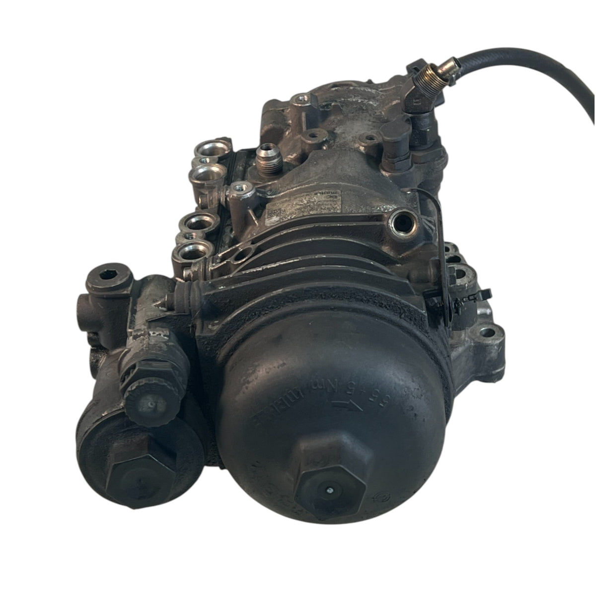A4710908652 Genuine Detroit Diesel Engine Fuel Filter Housing - Second Truck Parts