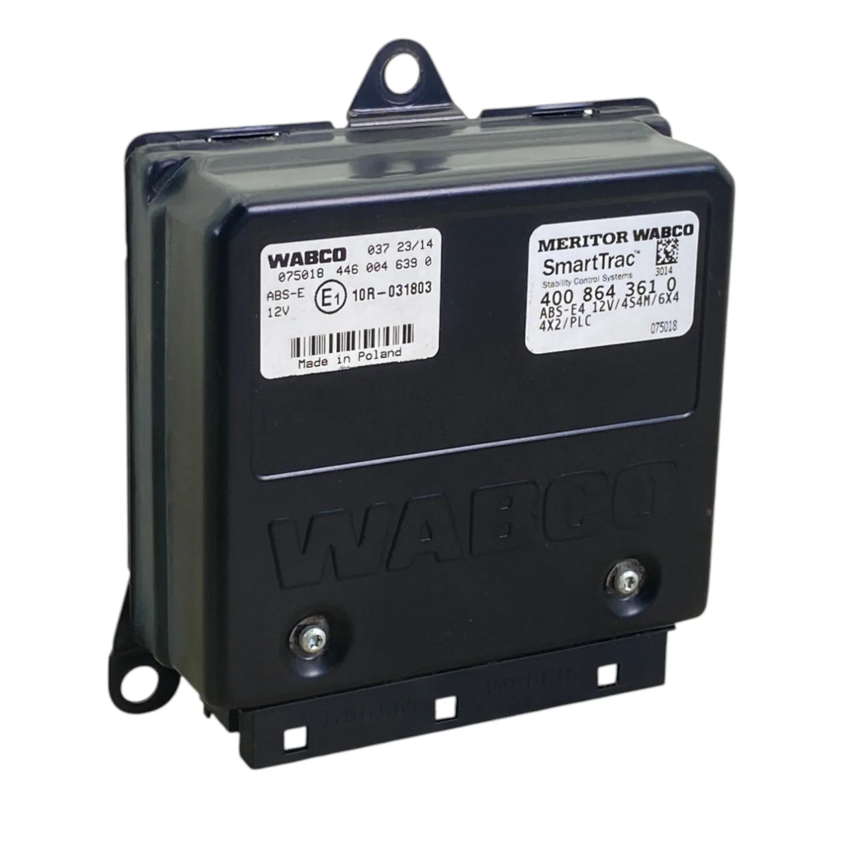 4008643610 Genuine Wabco ECU Electronic Control Unit PABS E4C 12V 4S4M - Second Truck Parts