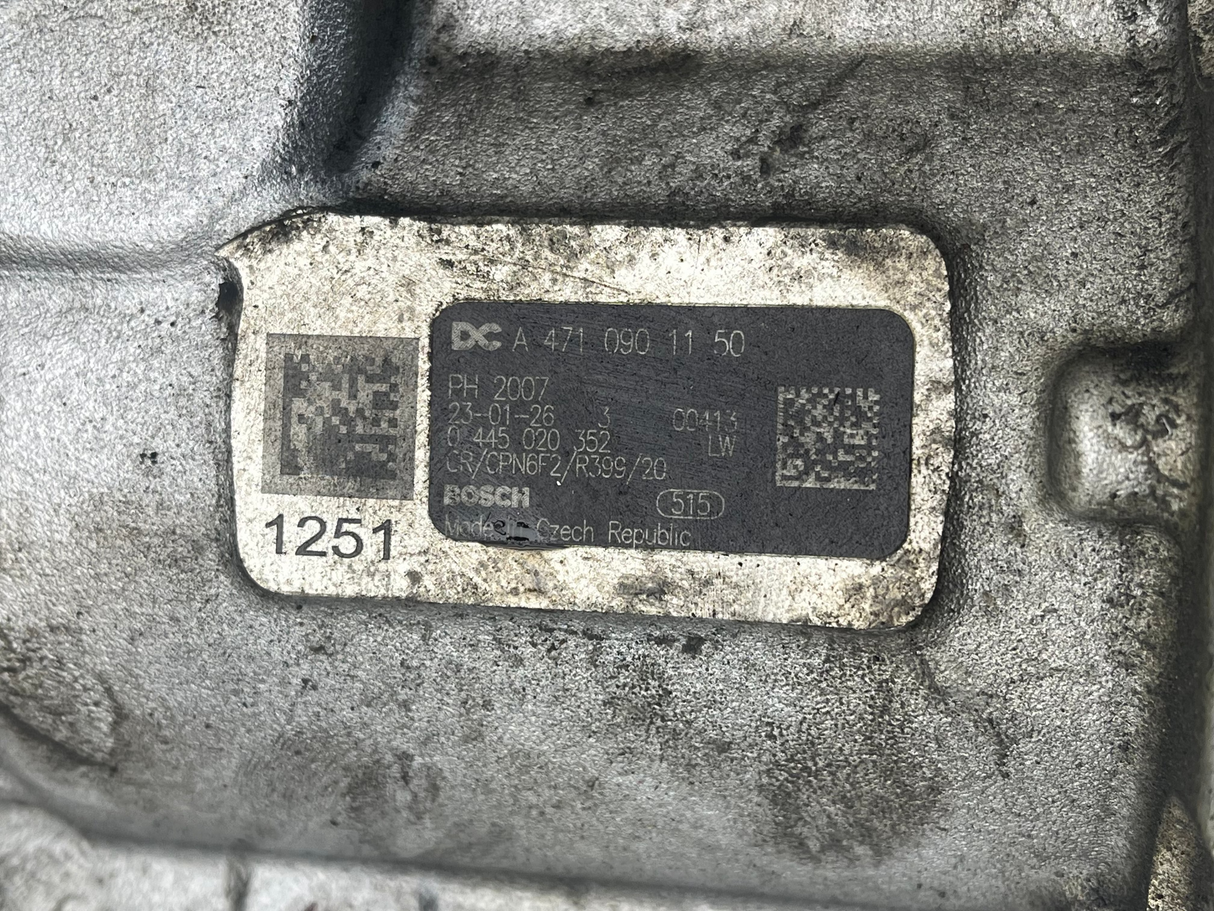 445020352 Genuine Bosch Engine Fuel Pump