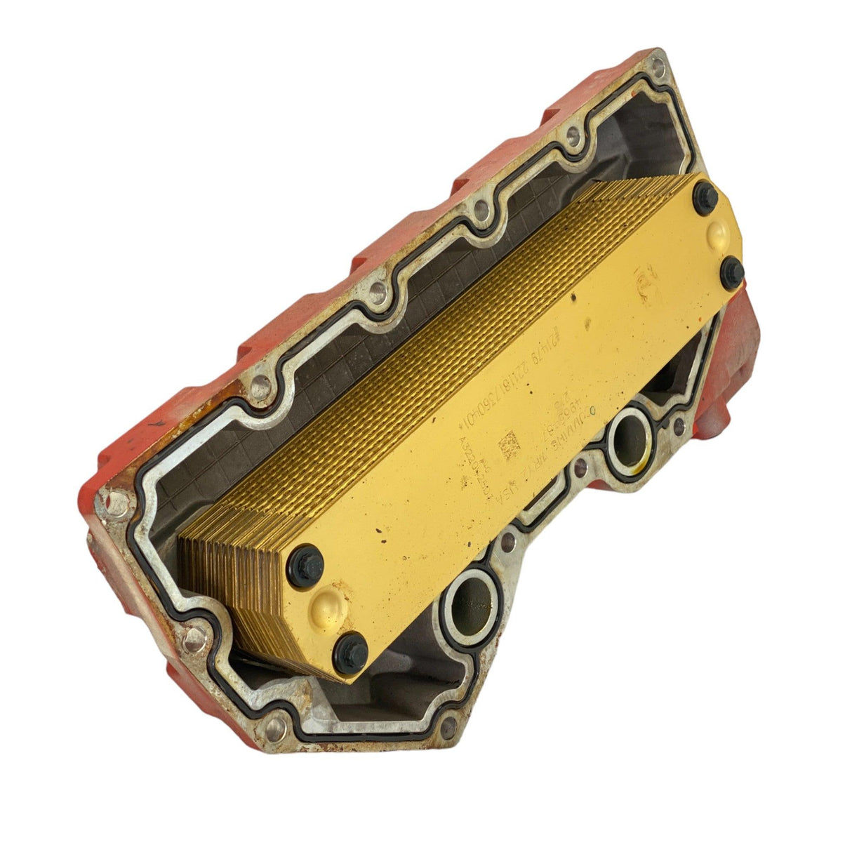 2870232 Genuine Cummins Oil Cooler Housing - Second Truck Parts