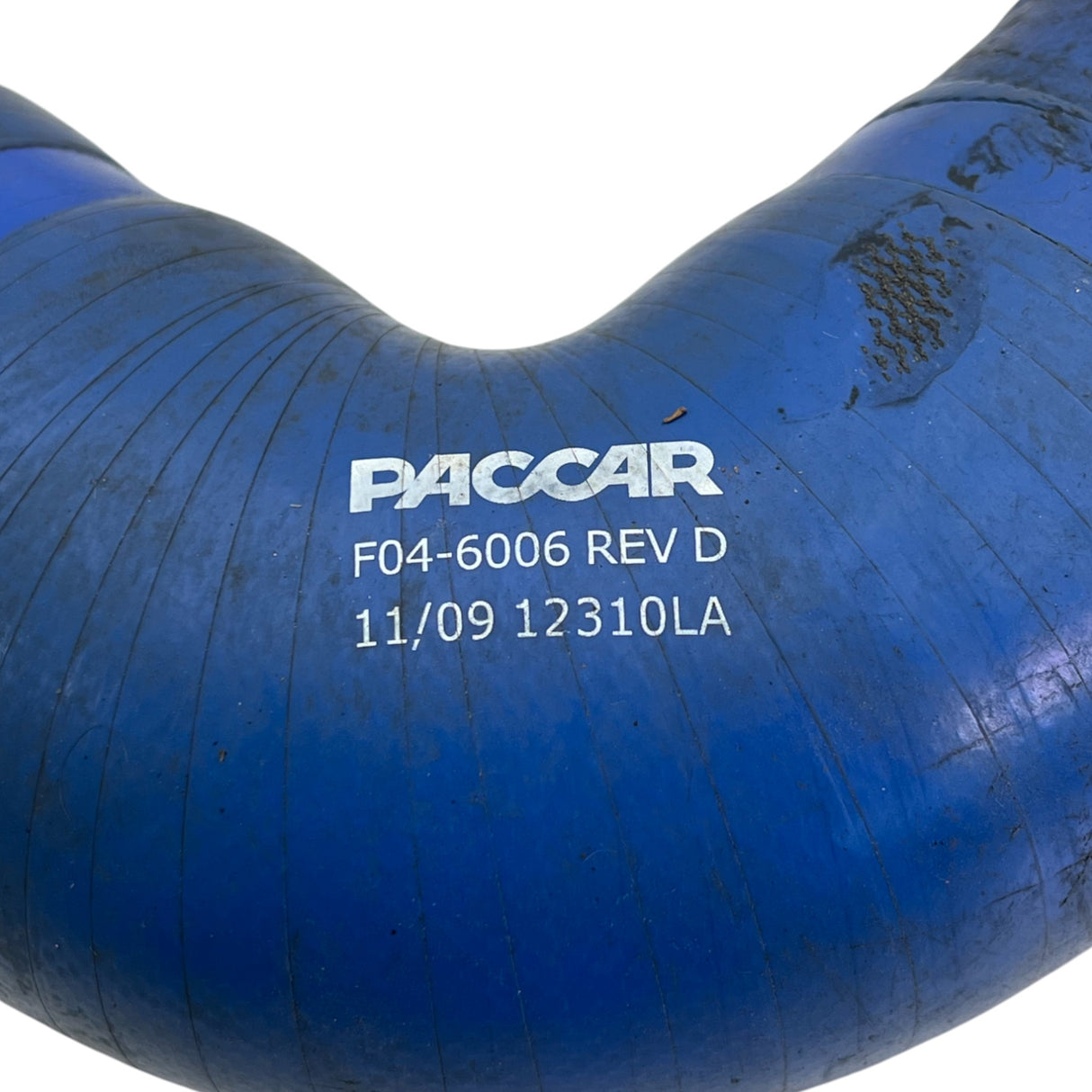 F04-6006 Genuine Paccar Rubber Silicone Radiator Hose 90 Deg - Second Truck Parts