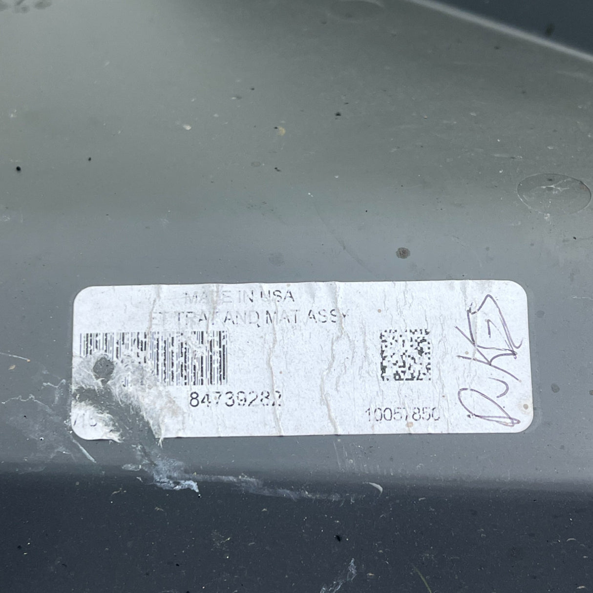 84739282 Genuine Volvo Storage Tray - Second Truck Parts