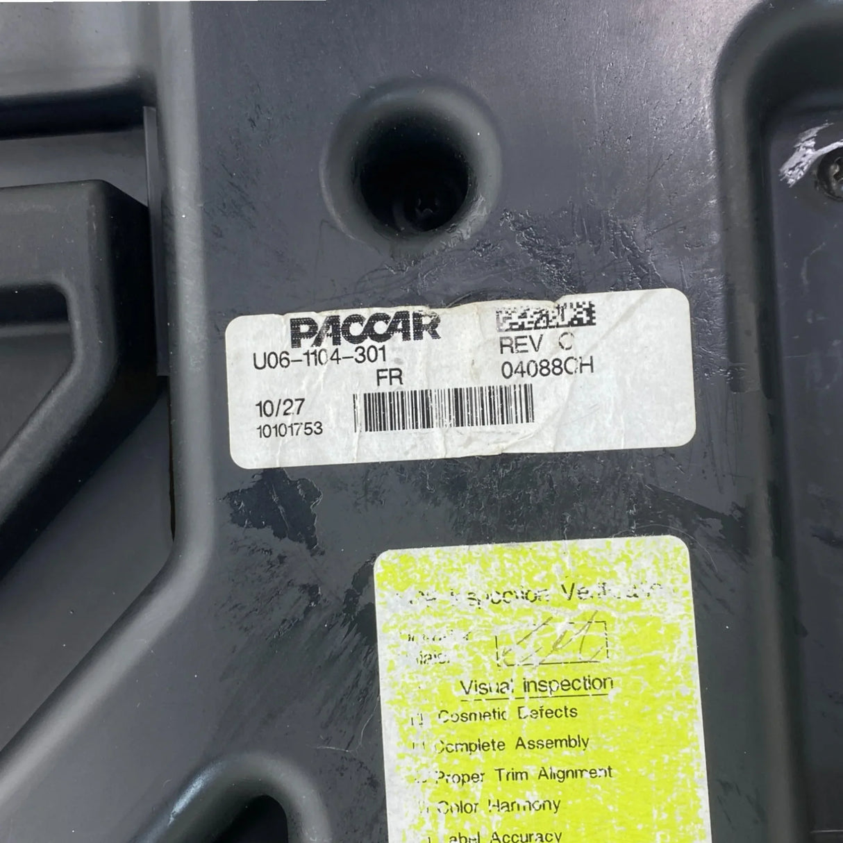 U06-1104-301 Genuine Paccar Table Tray Assembly - Second Truck Parts