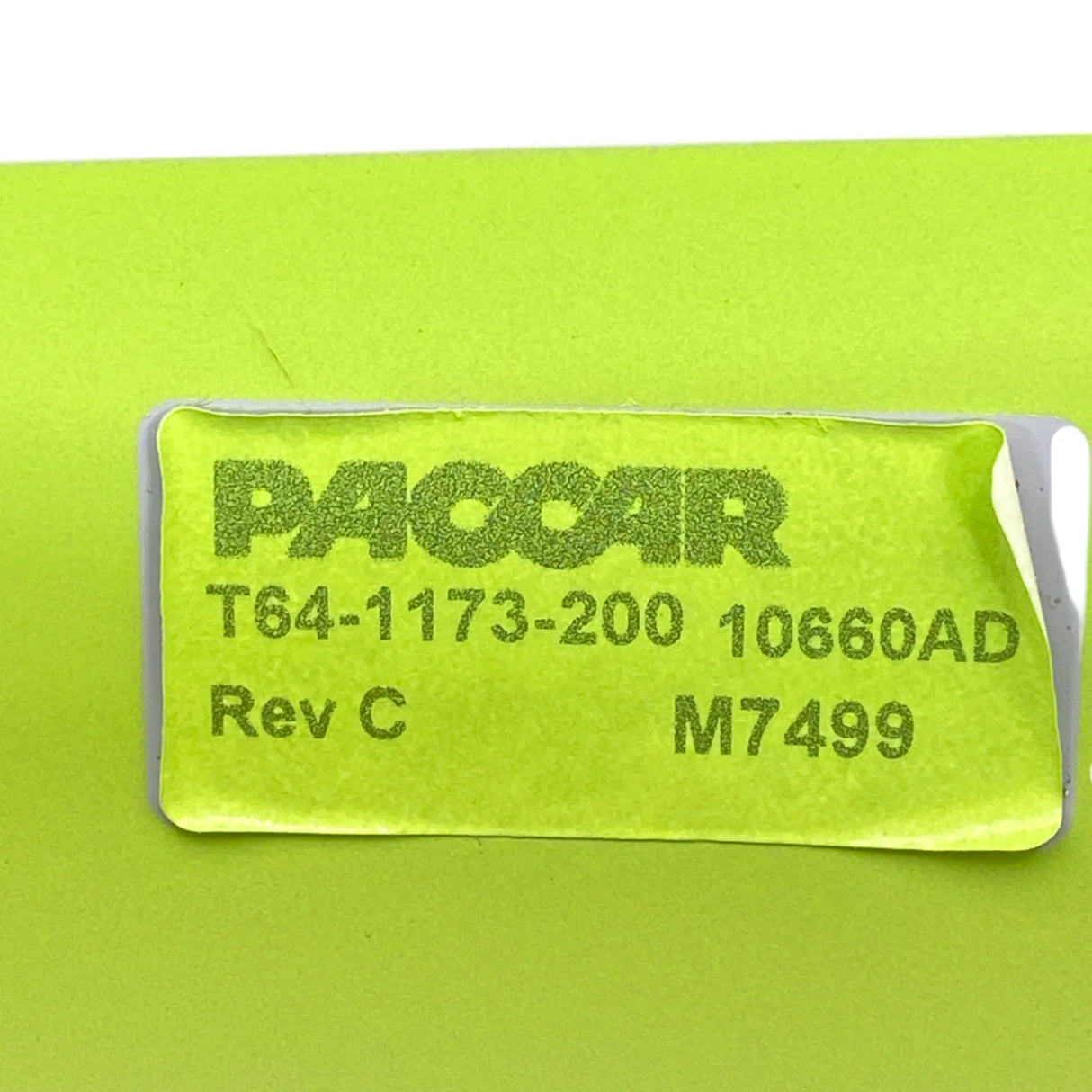 T64-1173-200 Genuine Paccar Lower Sleeper Window - Second Truck Parts