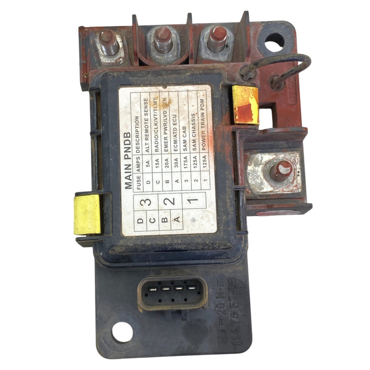 A66-03712-009 Genuine Freightliner Auxiliary Power Distribution Fuse Box