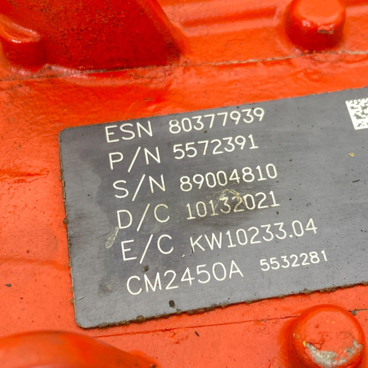 5572391 Genuine Cummins Ecm Electronic Control Module - Second Truck Parts