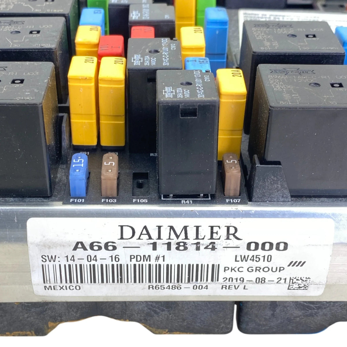 A66-11814-000 Genuine Freightliner Power Distribution Module - Second Truck Parts