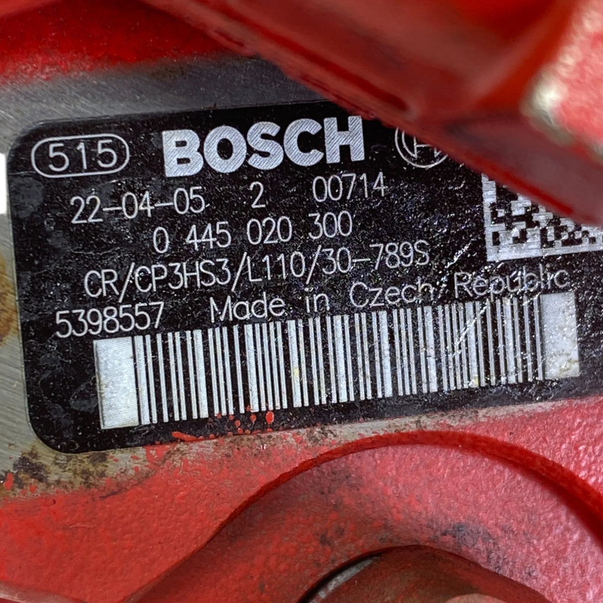 0445020300 Genuine Cummins Fuel Injection Pump - Second Truck Parts