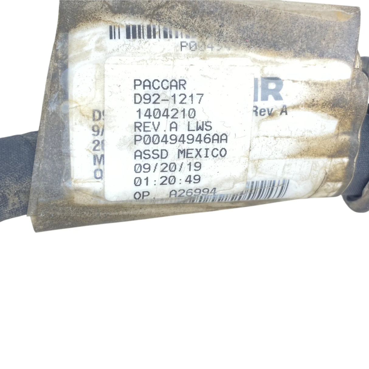 D92-1217-1404210 Genuine Paccar Harn Eng Mx13 2019 21M - Second Truck Parts