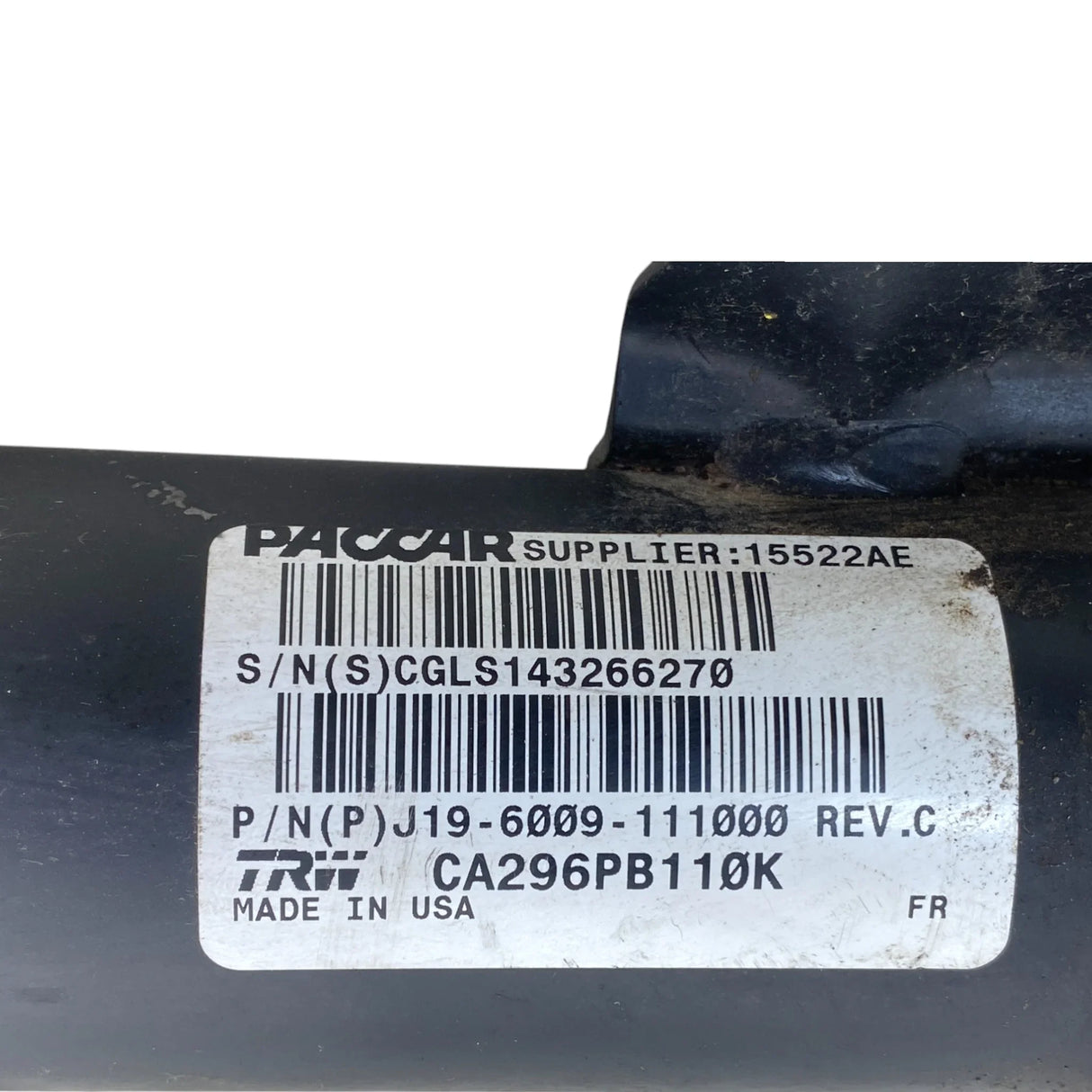 J19-6009-111000 Genuine Paccar Steering Column - Second Truck Parts