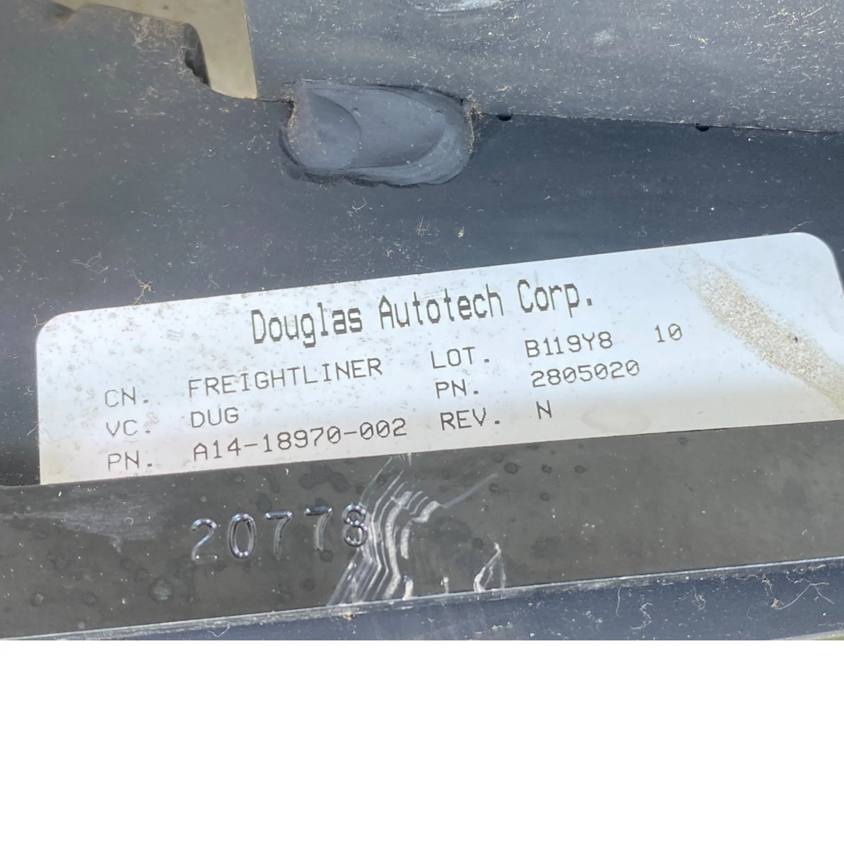 A14-18970-002 Genuine Freightliner Steering Column - Second Truck Parts